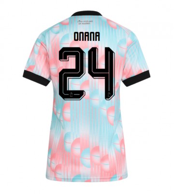 Belgien Amadou Onana #24 Bortatröja Dam VM 2026 Kortärmad